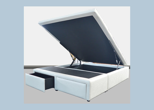 Storage Bed Frame with Front Drawers